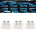thumbnail image 4 of 50Pcs Terminal Block Strip Flame Retardant Wire Connector 10A Thickened Brass Guide Strip Multi Group Matching, 4 of 7