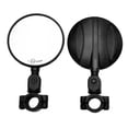 thumbnail image 4 of Quzzie 2 Pieces Handlebar Bike Mirror Adjustable Rotatable Rearview Mirror Wide Angle Convex Glass Shockproof Material Suitable for City Bikes Motorcycles Sc Handlebar Clamp, 4 of 8