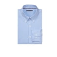 thumbnail image 3 of Camisa de vestir Tommy Hilfiger, entallada, de sarga elástica, para hombre, azul, 3 of 5