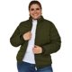 thumbnail image 2 of Chamarra capitonada tallas extras Roman Fashion, 5178 (Olivo) verde oscuro 40 BOMBASTIKA Chamarra extra 5178, 2 of 7