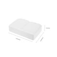 thumbnail image 2 of FOLOYORI Cotton Swab Press Para Mantener Orden En Dormitorio Y Oficina, 2 of 8