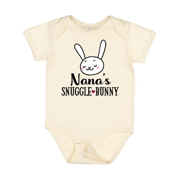 Inktastic Nana Bunny Grandchild Boys or Girls Baby Bodysuit