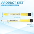 thumbnail image 2 of Uxcell Magnetic Whiteboard Pen, 1-2mm Fine Tip Dry Erase Yellow Markers, 6Pcs, 2 of 6