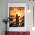 thumbnail image 2 of Diamond Art Kits for Adults - 5d Otter Sunset Waves Lighthouse Seagulls Diamond Painting for Adults, Diamond Art for Adults Beginners, Diamond Painting Kits for Adults for Home Wall Decor, 2 of 7