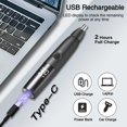 thumbnail image 5 of AROSKY Nose Hair Trimmer for Men Women - Painless Electric USB Rechargeable Eyebrow Trimmer Waterproof Hair Razor Nose Ear Face Body Grooming Kit Washable, 5 of 5