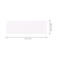 TABLZONE 2 Rolls Blank Label Stickers Roll Paper Self Classification ...