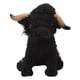 thumbnail image 3 of Juguete De Vaca De Peluche, Decoración De Juguete De Vaca De Peluche Portátil Lindo Para El Dormitorio Del Hogar ANGGREK Negro, 3 of 8