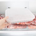 thumbnail image 2 of Caja para verduras apilable transparente para mariscos y pescados, 4 unidades, organizador para frigorífico, 3 unidades, 2 of 6