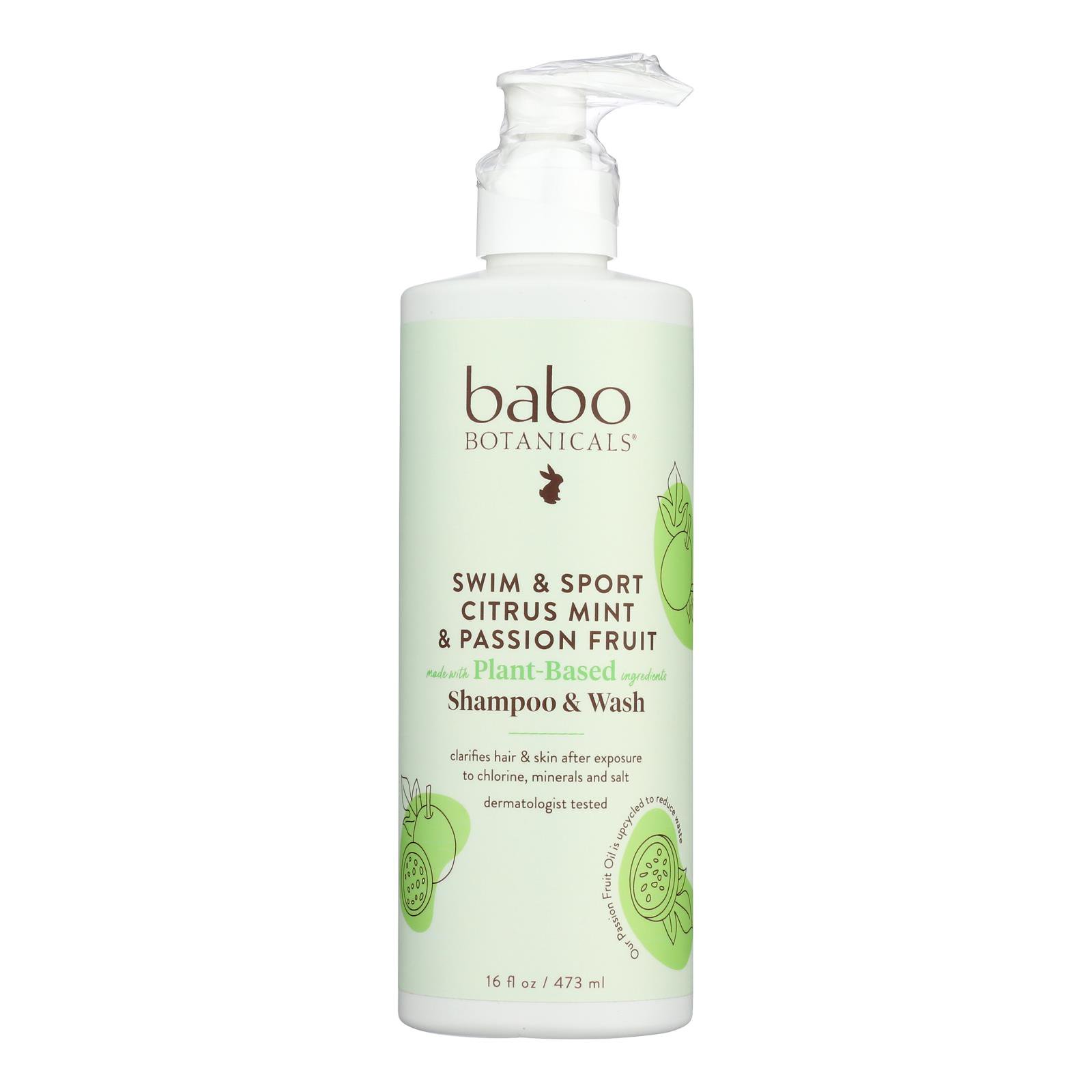 Babo Botanicals Swim & Sport Citrus Mint Shampoo & Wash