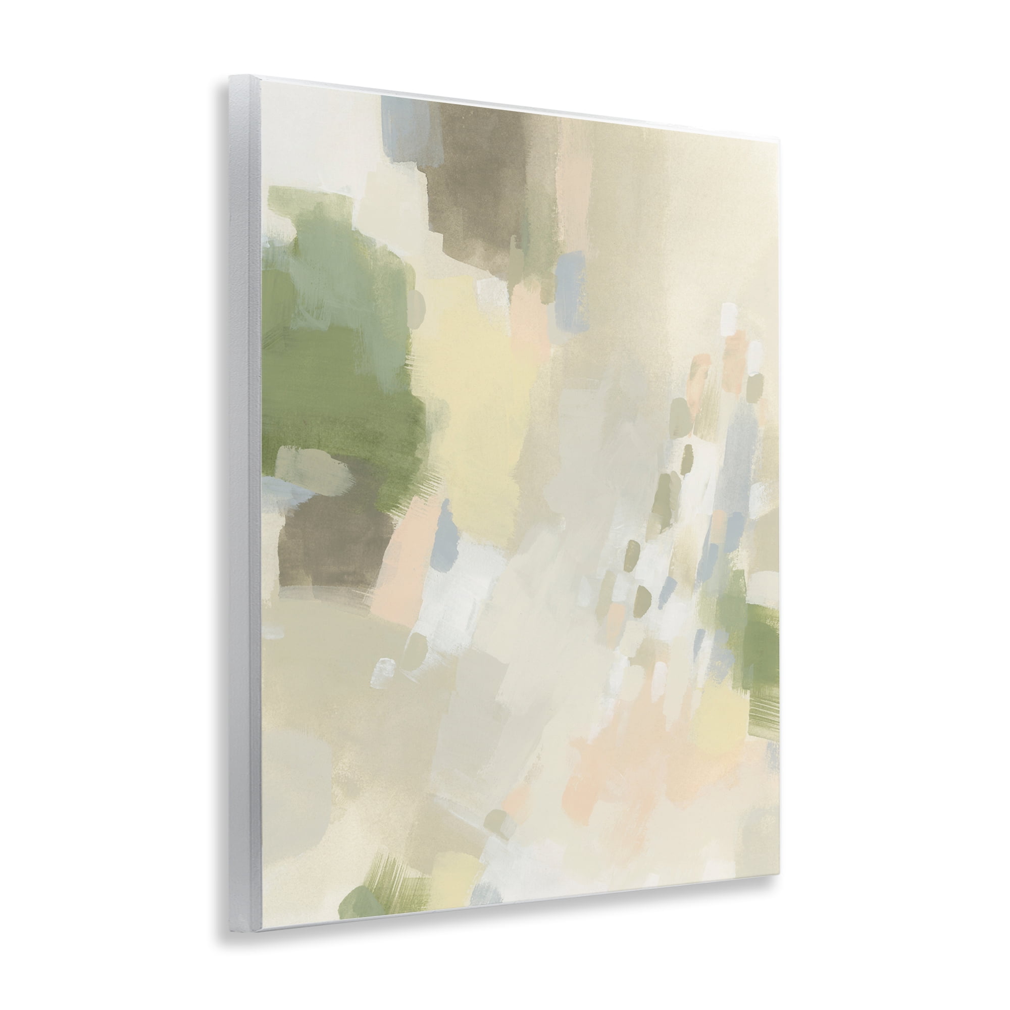 Stupell Industries Muted Abstract with Speckles Abstract Painting Unframed Art Print Wall Art, 11 x 14