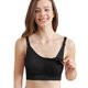 thumbnail image 1 of Bralette de maternidad inalámbrico sin costuras Pumping Bra 4HOW Black M, 1 of 6