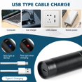 thumbnail image 3 of Puntero láser JANHER verde recargable por USB-C alcance de 91 m, 3 of 7