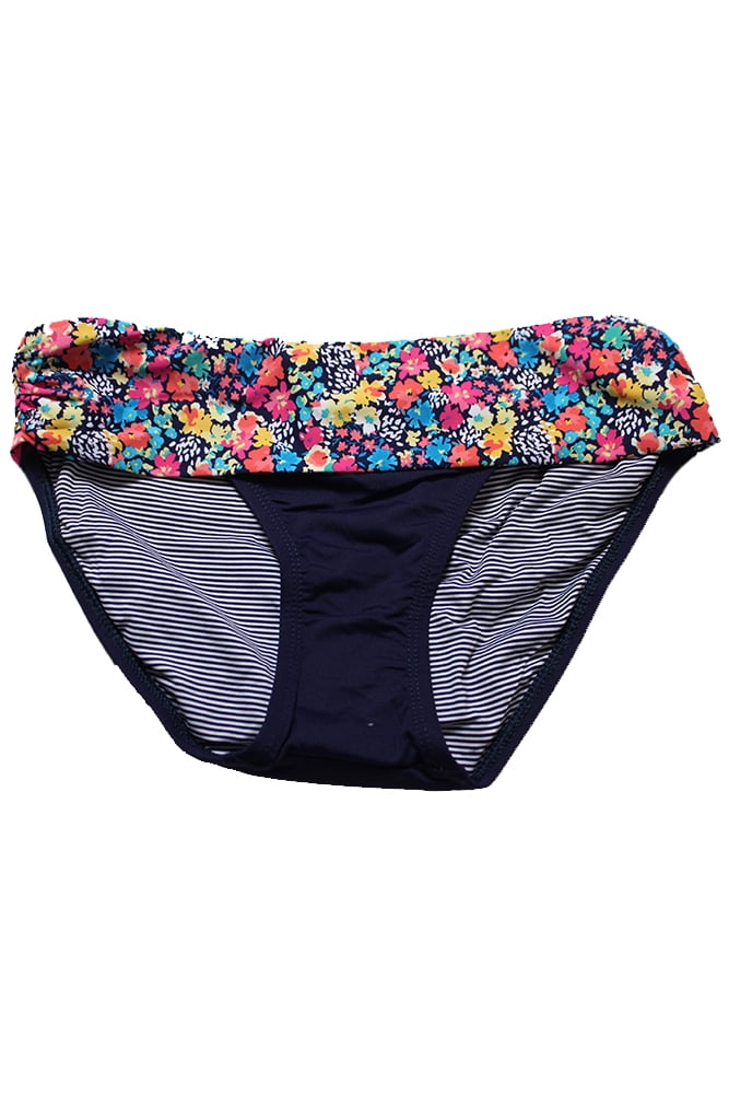 Anne Cole anne cole women's fold over midrise bikini bottom swimsuit