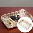 thumbnail image 4 of GUOOL Rangement pour Bijoux Miroir, Plateau Cosmétique en Verre, Table, Coiffeuse, Décoratif, 4 of 5