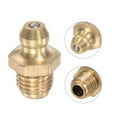 thumbnail image 4 of Unique Bargains Brass Straight Hydraulic Grease Fitting G5/16 Thread 10mm Width 10 Pack, 4 of 5