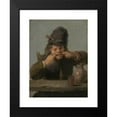 thumbnail image 2 of Adriaen Brouwer 15x18 Black Modern Framed Museum Art Print Titled - Youth Making a Face (C. 1632-1635), 2 of 5