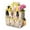 Pitbull Dog and, variant on Garden Tool Bag,Paw Prints and Bones Garden Tool Organizer,Garden Gifts,Waterproof Multi-Pocket Garden Tool Storage 11.8x5.5x11.4 Inch(Tools NOT Included)