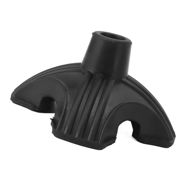Cane Foot Pad, Walking Cane Tip Reduce Soreness Non Slip Reinforced Stable Compact for Limited Spaces