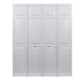 thumbnail image 1 of Spectrum SEAPP48 48 x 80 in. Seabrooke PVC Raised Panel Bifold Door, White, 1 of 1