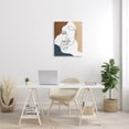thumbnail image 2 of Stupell Industries Female Portrait Line Drawing Between Abstract Shapes, 24 x 30, Designed by JJ Design House LLC, 2 of 6