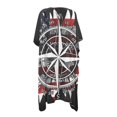 thumbnail image 2 of HELLHERO Polyester Long Kimono Swimsuit Cover Up for Party Breathable Lightweight Compass Rose, 2 of 6