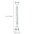 thumbnail image 4 of OUNONA Standard Turnbuckle Stainless Steel Wire Rope 1Pc, 4 of 6