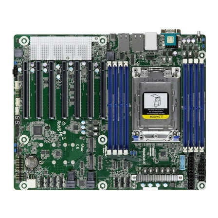 ASRock Rack ROMED8-2T Single Socket SP3 LGA 4094/ DDR4/ SATA3&USB3.1/ V&2GbE/ ATX Motherboard
