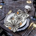 thumbnail image 4 of Sm:)e 100 Halloween Disposable Paper Decorative Guest Napkins, Scary Themed Cobweb Hand Towel for Party Lunch Dinner Kitchen Bathroom, 4 of 7