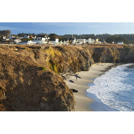 Coastal Town of Mendocino, California, United States of America, North America Print Wall Art By (Best Coastal Towns In California)
