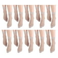 thumbnail image 1 of 10 Pairs Crystal Silk Socks Ultrathin Lightweight Not Easy to Break Wear-resistant Breathable Invisible Ankle Socks for Summer Gary, 1 of 5