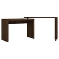 thumbnail image 3 of Calabria Nested Desk with swivel feature in Nut Brown, 3 of 8