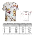 thumbnail image 2 of Calvin And Hobbes T-Shirt for Women Casual Printed Tee Stylish Soft Graphic Shirts Top Short-Sleeve Outfit M, 2 of 8