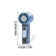 thumbnail image 3 of Yrmaups Ice Compress Handheld Fan for Adults, High-Speed Digital Display USB Rechargeable Fan, Portable Mini Cooling Fan for Home, Office, Outdoor, Travel, 3 of 7