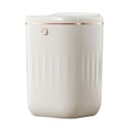 thumbnail image 3 of Cubo de basura automático con sensor de movimiento, inteligente, con tapa, grande Blanco y dorado 24L, 3 of 9