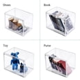 thumbnail image 5 of Amgo 13.78'' H X 17.32'' W X 11.81'' D lear Handbag Storage Organizer with Magnetic Closure for Closet Display 1 Pack, 5 of 6