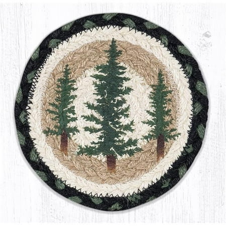 

7 x 7 in. LC-116 Tall Timbers Round Large Coaster