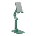 thumbnail image 4 of Desktop Cell Phone Holder Adjustable Foldable Portable Cell Phone Holder Desktop Phone Stand Green, 4 of 12
