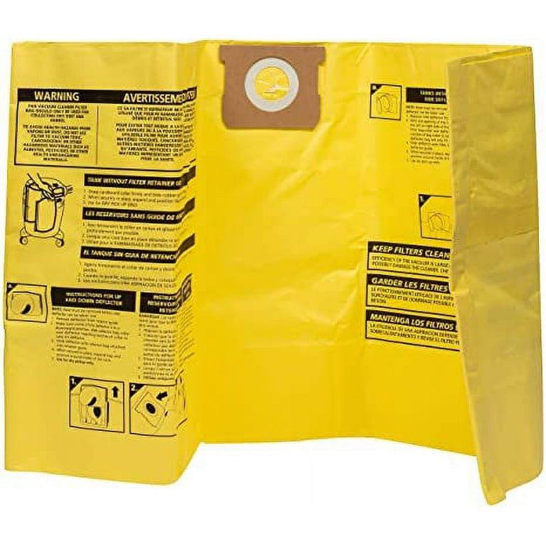 Optimize Filtration with Shop-Vac® Disposable Filter Bags