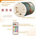 thumbnail image 4 of Electronic Candle Light Combination 3x5In, 3x4In Flameless Candle Plastic Festive Decoration Party Christmas Decoration White Beautiful Bird, 4 of 7