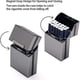 thumbnail image 2 of Cigarette Case Pack Of 3 Metal Cigarette Case For 20 Cigarettes,gray, 2 of 4