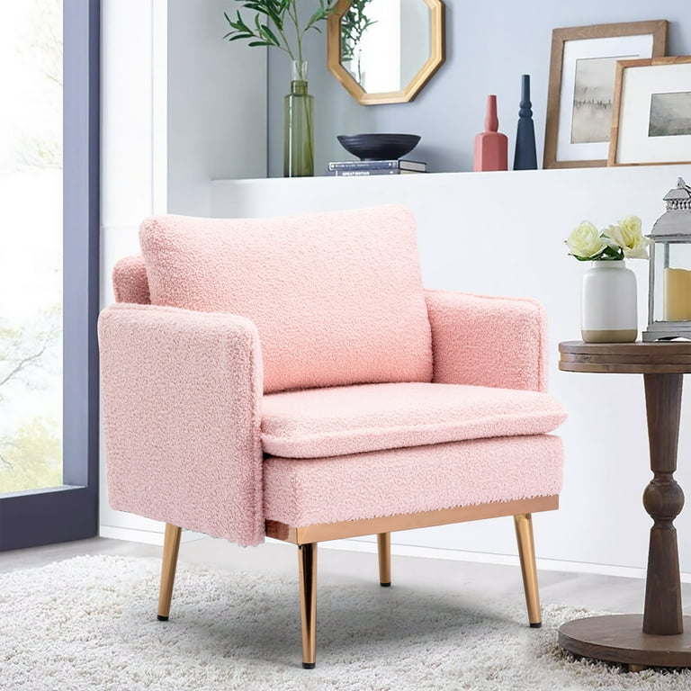 Light Pink Sofa Chair Baci Living Room