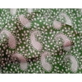 thumbnail image 5 of oneOone Silk Tabby Green Fabric Block Craft Projects Decor Fabric Printed By The Yard 42 Inch Wide-8M, 5 of 5