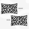thumbnail image 4 of Balery Similar To Leopard Print Pillow Covers,Bed Pilowcases,Reversible Plush Throw Pillow Covers End Pillow Encasement,Pillow Case -, 4 of 9