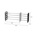 thumbnail image 3 of IRIS USA Metal Shoe Rack, 2-Tier, Slim, 3 of 7