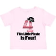 thumbnail image 3 of Inktastic Pirate 4th Birthday Party Boys or Girls Toddler T-Shirt, 3 of 5