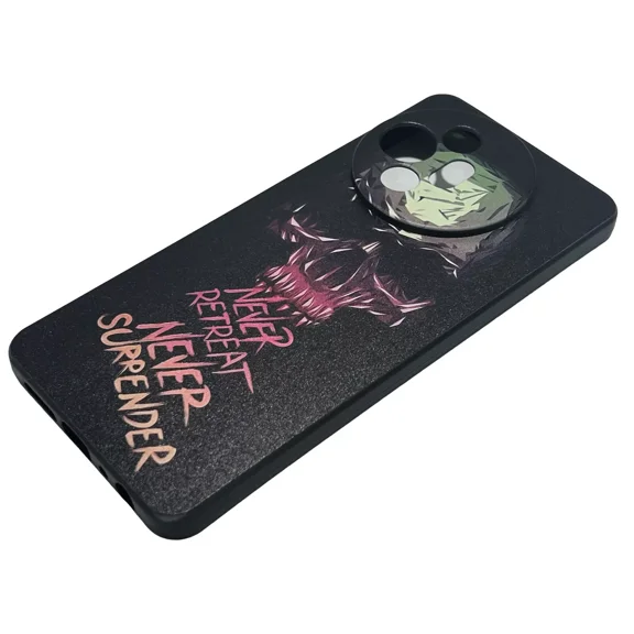 For TCL 50 XL 5G TPU 1-Piece Flexible Skin Cover Cell Phone Case - Never Skull Design