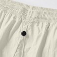 thumbnail image 3 of EOYWHK Men Basketball Shorts Quick Dry with Pockets Elastic Waist Mens Basketball Shorts Soft Lightweight Breathable Casual Activewear for Beige, Size L, 3 of 9