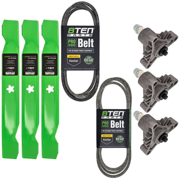8TEN Blade Spindle Belt Kit for Husqvarna 50 inch GT200 MK1005283