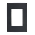 thumbnail image 1 of Placa 3 Modulos Schneider Electric Orion Plastico Negro, 1 of 3