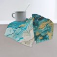 thumbnail image 6 of KLL Abstract Ocean Currents Ultra Absorbent & Soft Hand Towels for Bath, Hand, Face, Gym and Spa-27.5x16in, 6 of 8